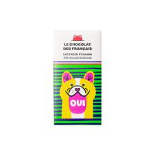 Le Chocolat des Français Mini Milk Chocolate with Almonds 25 g