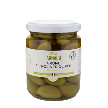 Fromi žalios Picholine alyvuogės 22665