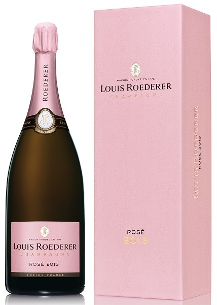 Champagne Louis Roederer Brut Rose Vintage (deluxe case) 2013 1,5L