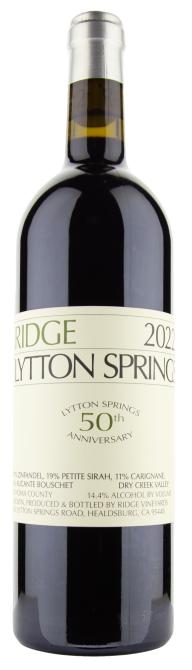 Ridge Zinfandel Lytton Springs 2022 