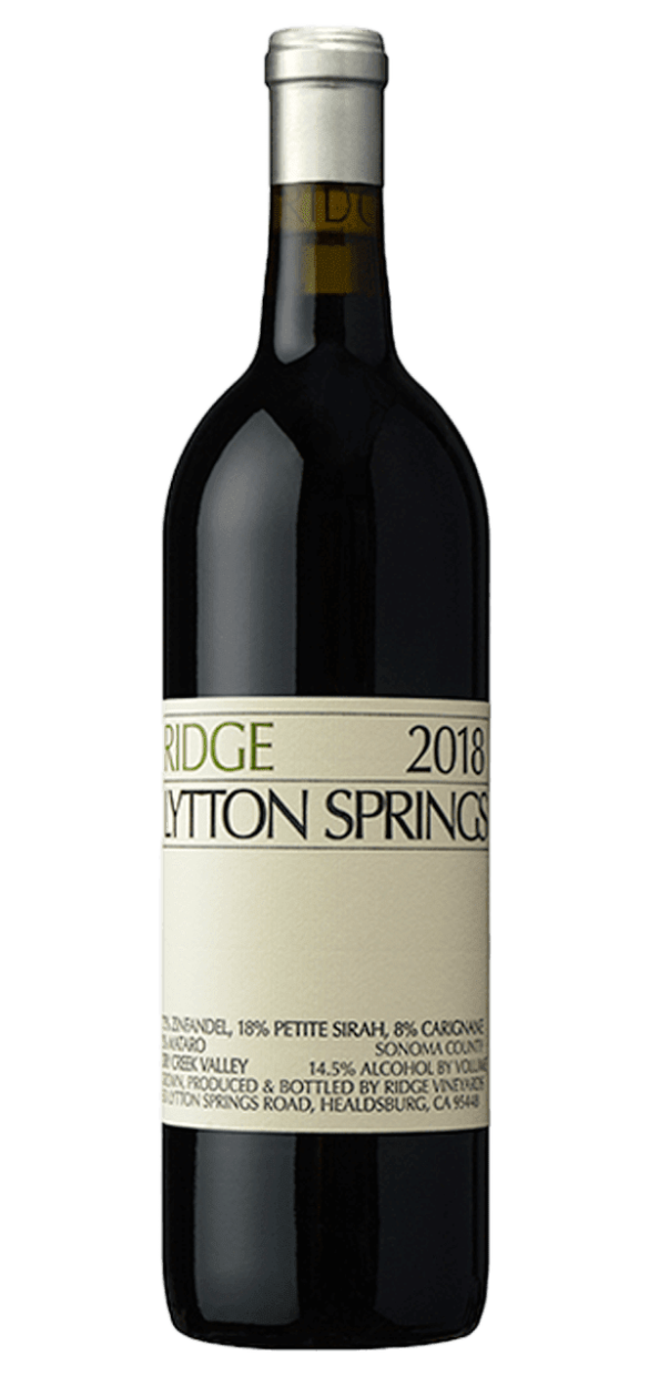 Ridge Zinfandel Lytton Springs 2018 
