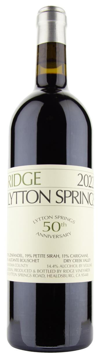 Ridge Zinfandel Lytton Springs 2022 