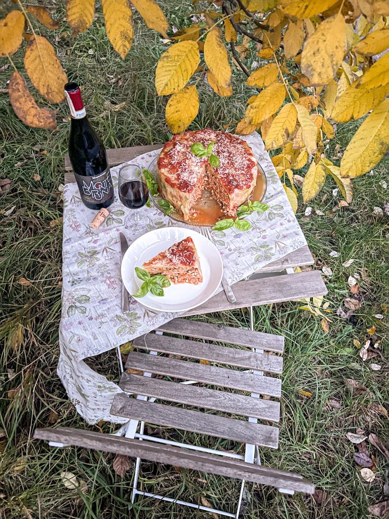 Patiektas itali&scaron;kas kopūstų pyragas