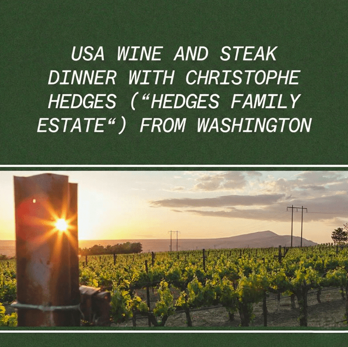 Discover American Wine with Christophe Hedges!