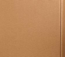 Dovanų dėžutė 4 buteliams gofruota natūralios spalvos