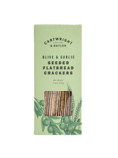 Cartwright&Butler krekeriai su alyvuogių aliejumi ir česnaku 130 g