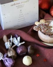 Rabitos Royale figs in chocolate assorti Feliz Navidad 3 x 6 units in the box 292 g