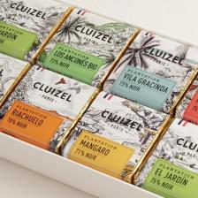 Michel Cluizel juodojo šokolado asorti 1-ers Crus de Plantations 80 g