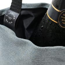 L'Atelier du Vin vyno šaldymo rankovė „Fresh Baladeur Lin Gris“