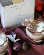 Rabitos Royale figs covered in chocolate assorti Feliz Navidad 3 x 3 units in the box 145 g