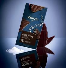 Michel Cluizel šokoladas Fleur De Sel Noir 72 % 70 g 