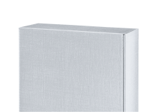 Dovanų dėžutė 3 buteliams sidabrinės spalvos