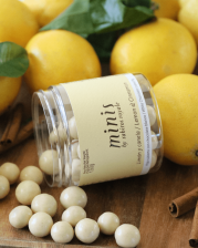 Rabitos Royale MINIS figos baltajame šokolade su citrina ir cinamonu 150 g