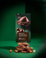 Michel Cluizel šokoladas Noisettes Caramelisees 48 % 100 g