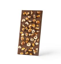 Michel Cluizel Milk Chocolate Caramelized Hazelnuts Bar 48 % 100 g