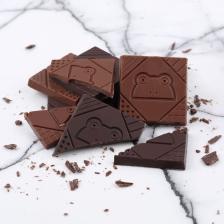 Le Chocolat des Français Dark & Milk Chocolate „Love“ 20 g