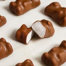 Le Chocolat des Français Marshmellow Bears in Milk Chocolate 69 g