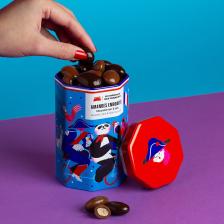 Le Chocolat des Français Almond Coated in Dark & Milk Chcolate 125 g