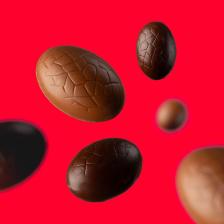 Le Chocolat des Français juodojo ir pieniško šokolado velykiniai kiaušiniai 96 g