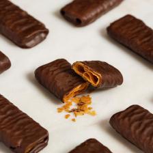 Le Chocolat des Français Crispy Rolled Wafers in Dark Chocolate 90 g