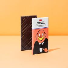 Le Chocolat des Français Dark Chocolate 71 % with Cacao Nibs 70 g