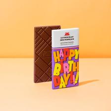 Le Chocolat des Français Milk Chocolate with Almonds 