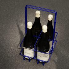MWD Blue Wine Basket for 4 Bottles “4ER”