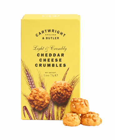 Cartwright & Butler čederio sūrio sausainiai 75 g