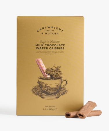 Cartwright&Butler Milk Chocolate Wafer Crispies 140 g