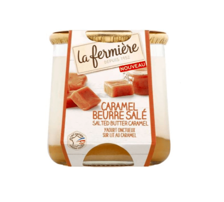 La Fermière jogurtas su Tonka pupelėmis ir sūdyta karamele 160 g