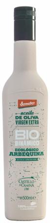 Castillo de Canena ypač tyras Arbequina alyvuogių aliejus „Biodynamic“ 0,5 L