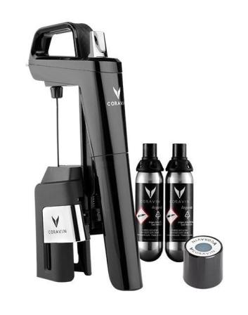 Coravin vyno išpilstymo sistema „Model Six Piano Black“