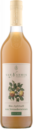 Van Nahmen late harvest apple juice Bio Apfelsaft 0,75 L