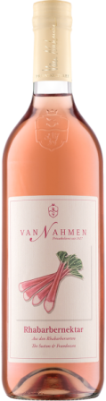 Van Nahmen rhubarb nectar Rhabarbernektar 0,75 L