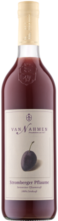 Van Nahmen plum juice Stromberger Pflaume 0,75 L