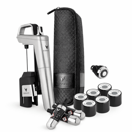 Coravin wine preservation system „Timeless Six+ Silver“