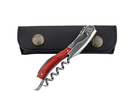 Laguiole corcscrew with red handle 1 unit