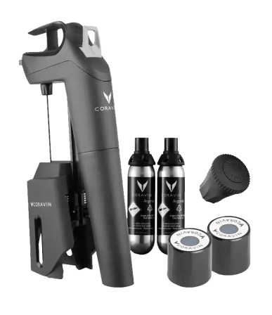 Coravin wine preservation system „Times Three Black“