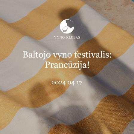 Baltojo vyno festivalis: Prancūzija! 04 17  