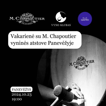 Vakarienė su M. Chapoutier vyninės atstove Panevėžyje (1 asm.)