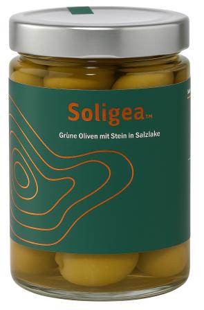 Soligea žaliosios alyvuogės 580 g