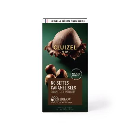 Michel Cluizel šokoladas Noisettes Caramelisees 48 % 100 g