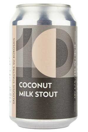 Sakiškių Alus Coconut Milk Stout 0,33 L 4,7%