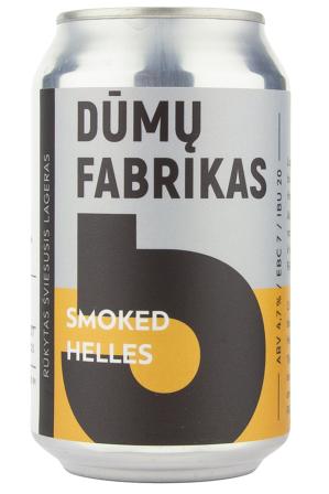 Sakiškių Alus Smoked Helles 0,33 L 4,8%