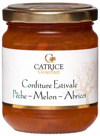 Catrice Gourmet persikų, melionų ir abrikosų džemas 250 g