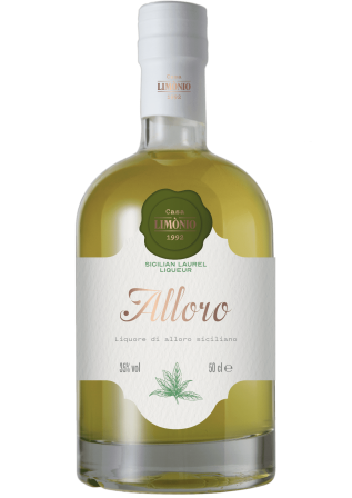 Limonio Liquore di Aloro di Sicilia (lauro lapų likeris) 0,5 L