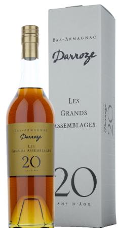 Francis Darroze Bas Armagnac Les Grands Assemblages 20 metų