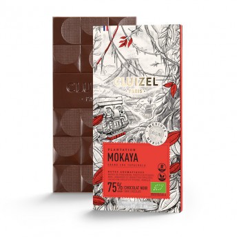 Michel Cluizel šokoladas Mokaya Noir BIO 75 % 70 g