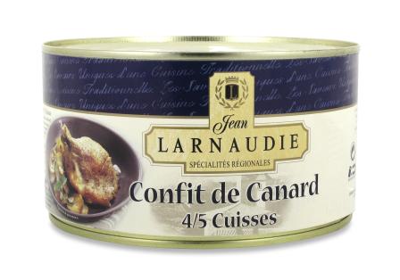 Larnaudie anties šlaunelės 4/5 vnt 1240 g