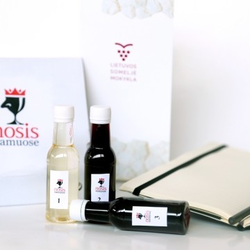 Vyno spėjimo rinkinys „Nosis namuose 2025“